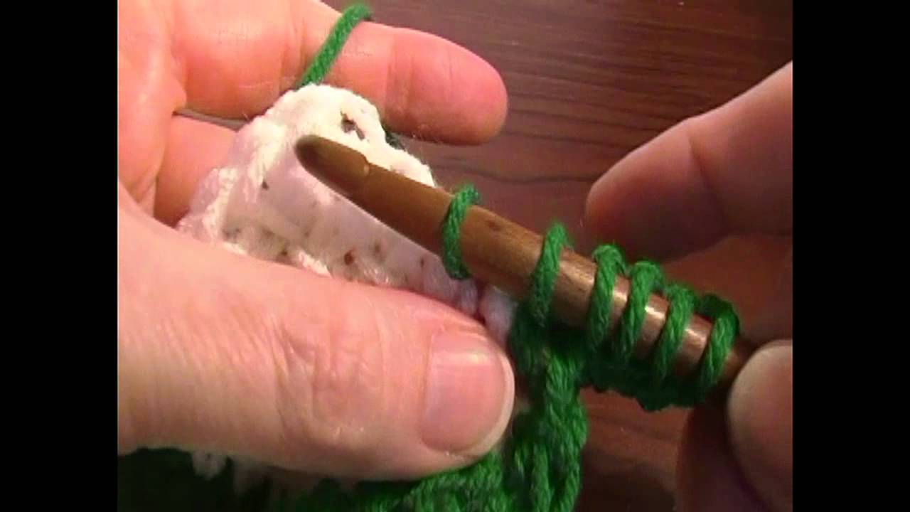 Entrelac Crochet Blanket, Part 16, corner 1