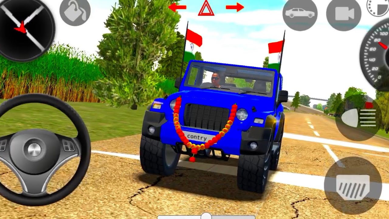 Modified Mahindra 😈 Thar cars games : indian car ( gadi wala game ) - Android Gameplay ⚡ 2026