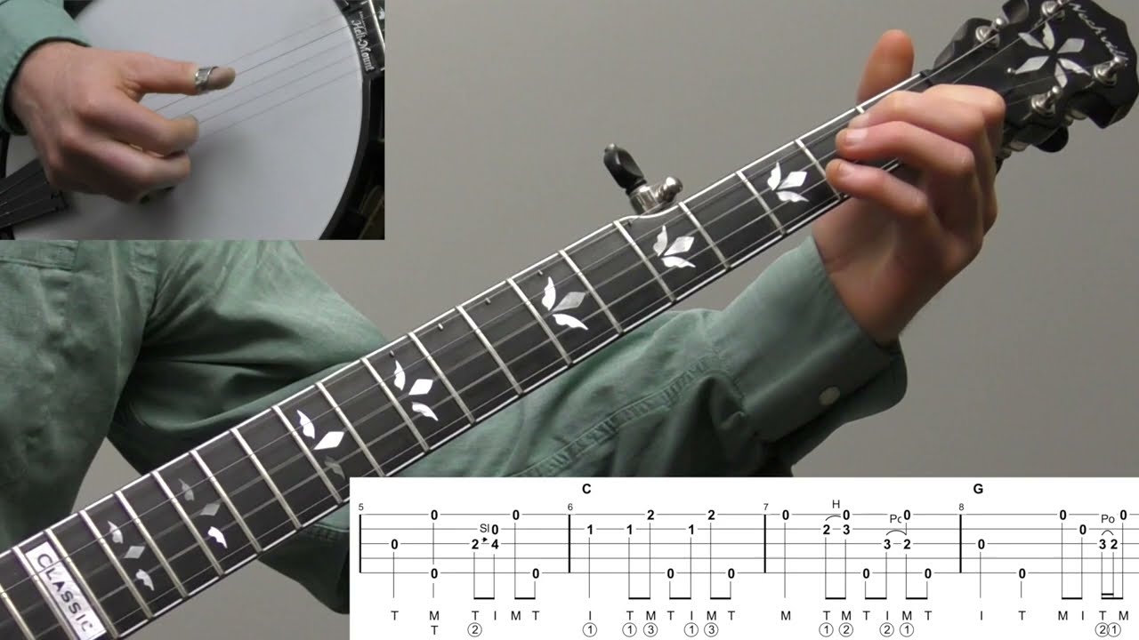Roll On Buddy | Beginner Bluegrass Banjo Lesson With Tab