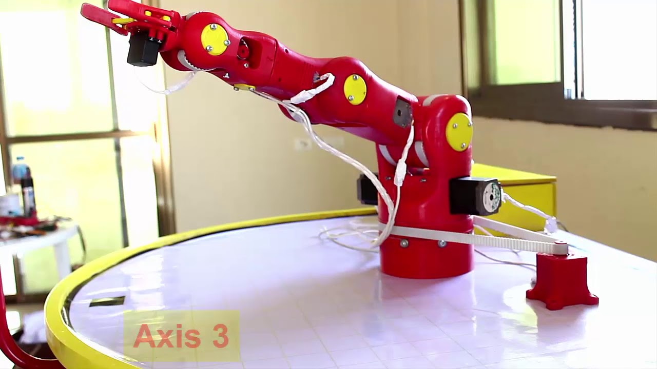 Final Year Project II - Building & Control of 5-DOF Printed Robot Arm
