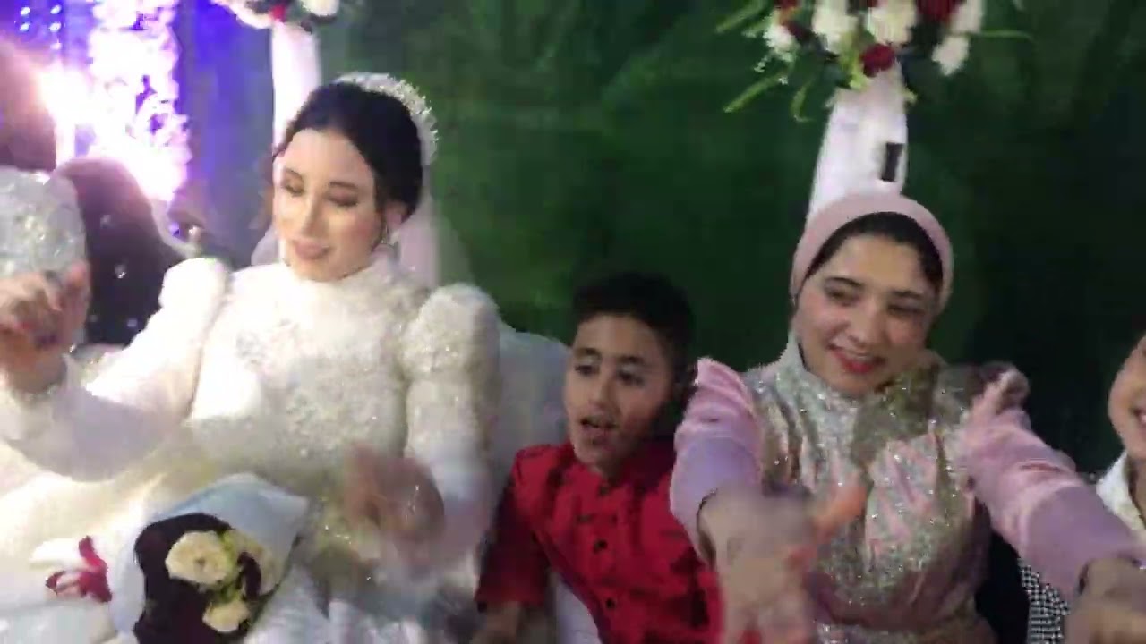 اقوي استقبال من تامر القليني لأحمد سمير حميده من فرحه محمد سالم عيسى منشية الرزافه البحيره