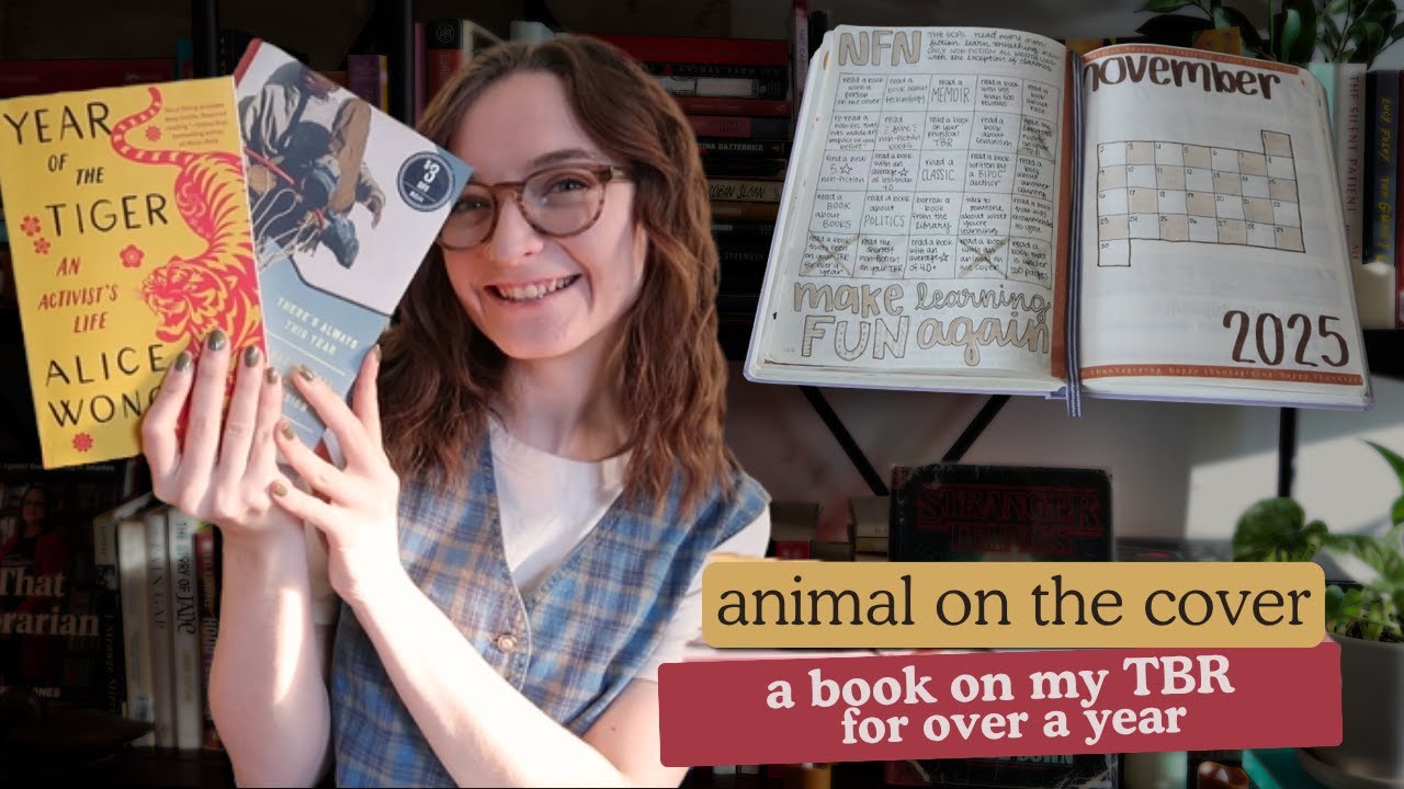 can i get a bingo this week? 📚 non-fiction november reading vlog