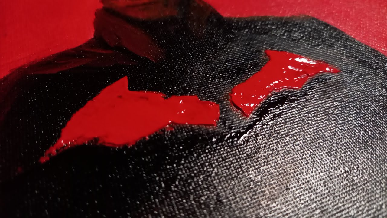 THE BATMAN | Acrylic Painting