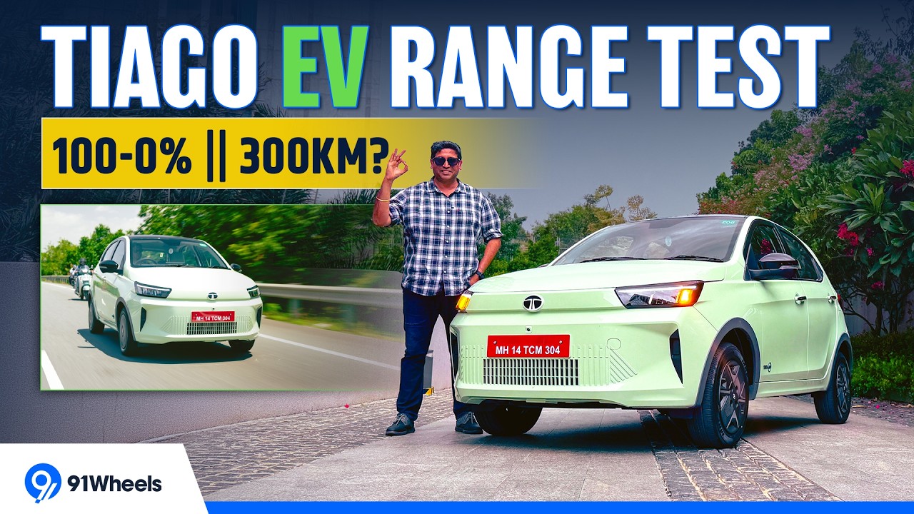 Тест запаса хода Tata Tiago EV 2026 || Гипермайлинг с аккумулятором 24 кВт&sdot;ч. Сможет ли этот элек...