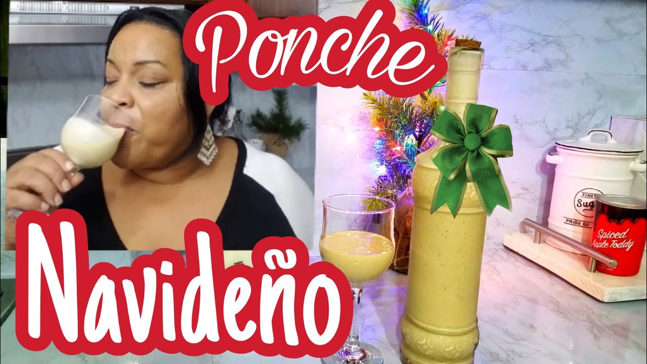 PONCHE NAVIDEÑO PASO A PASO