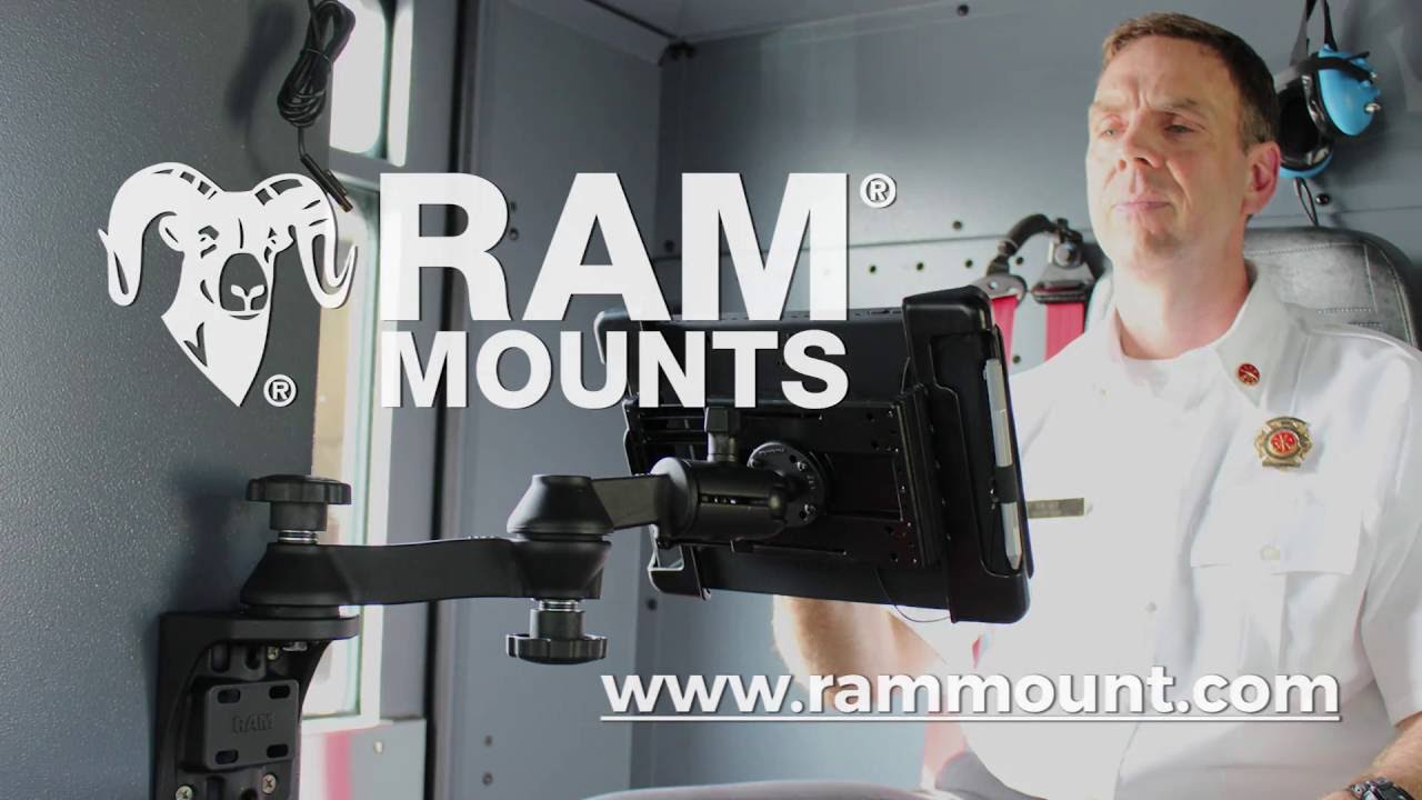 RAM Mounts for Fire Engines - Tim Day with VRFA