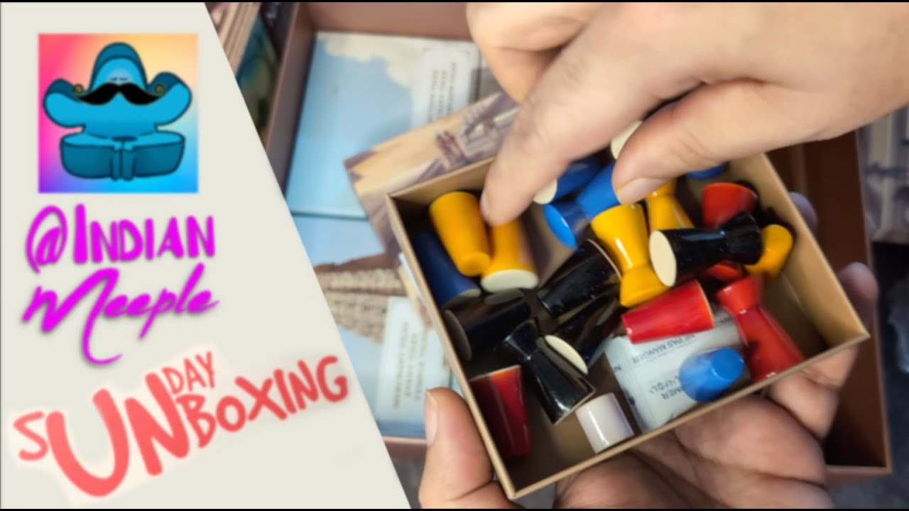 Unboxing Nayakas (English) by Indian Meeple