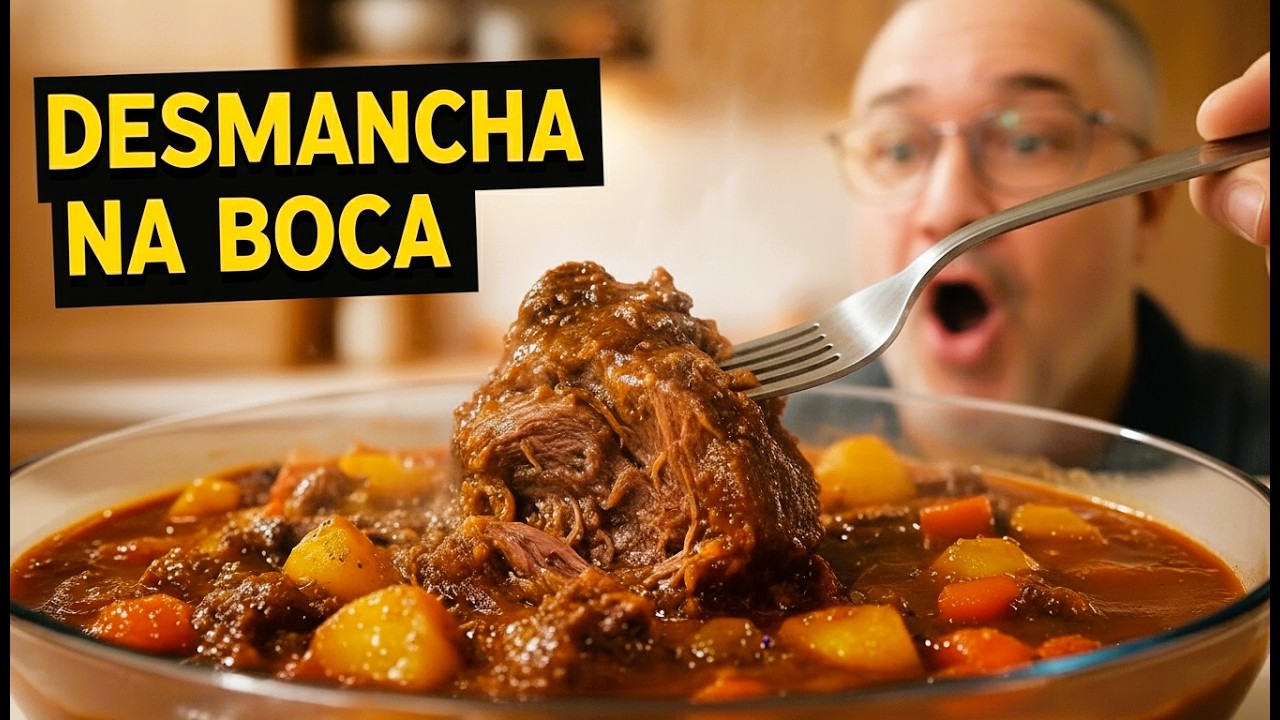 Carne de Panela com Legumes Macia e Suculenta | Como Fazer Carne de Panela Passo a Passo
