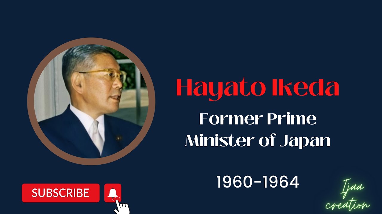 Hayato Ikeda #former Former Prime Minister of Japan1960-1964