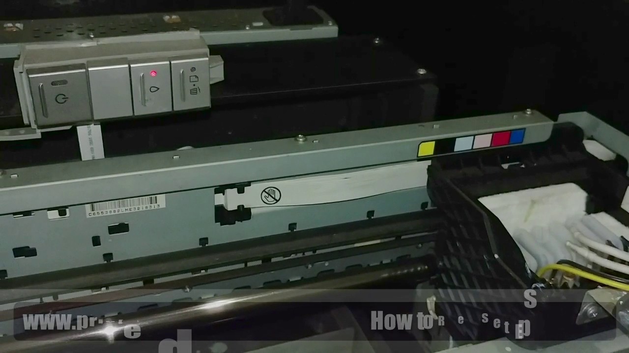 How to Reset Epson 1390 waste ink counter