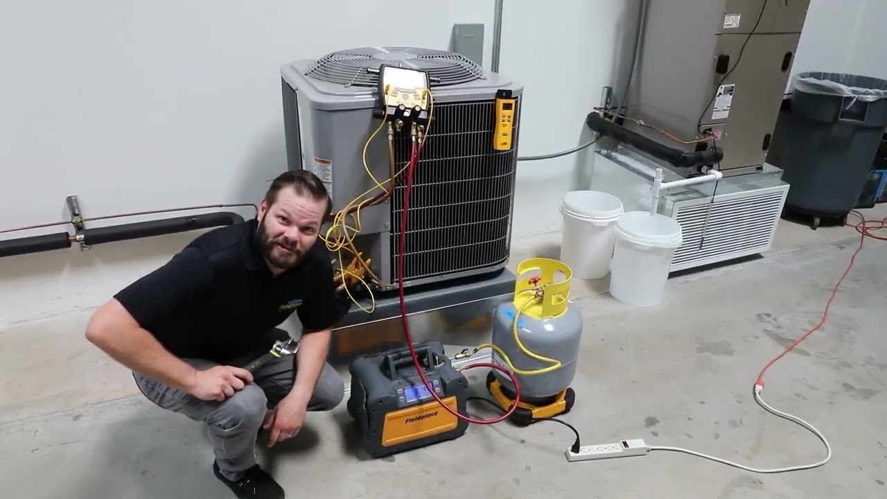 Fieldpiece MR45 Digital Refrigerant Recovery Machine