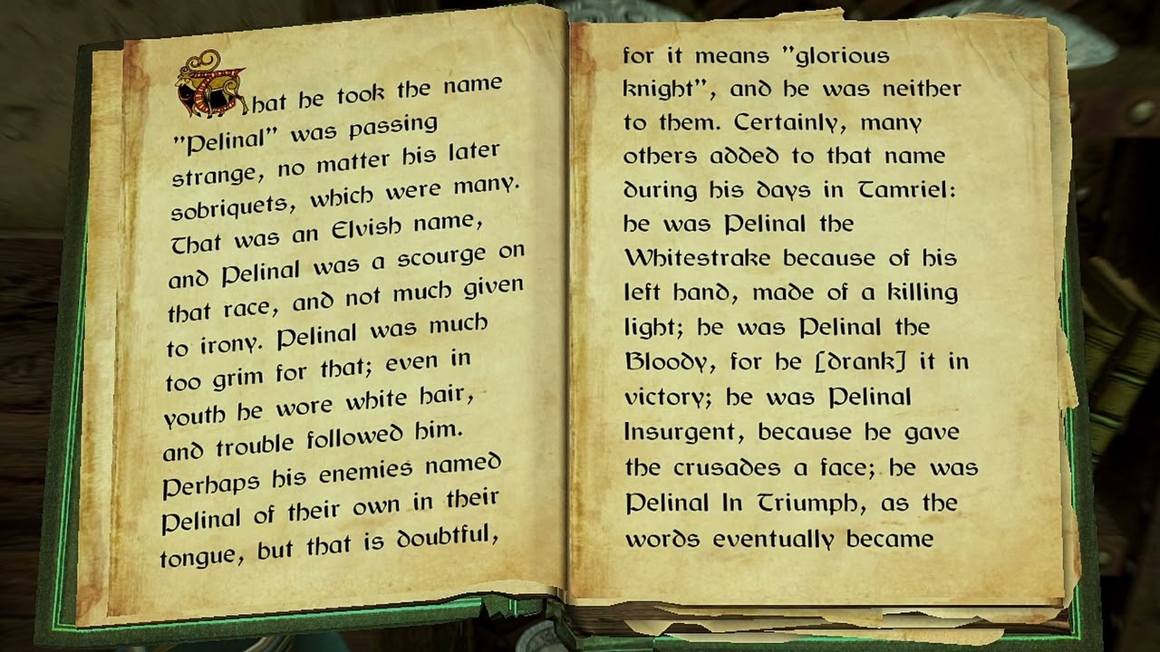 The Song of Pelinal - Volume 1