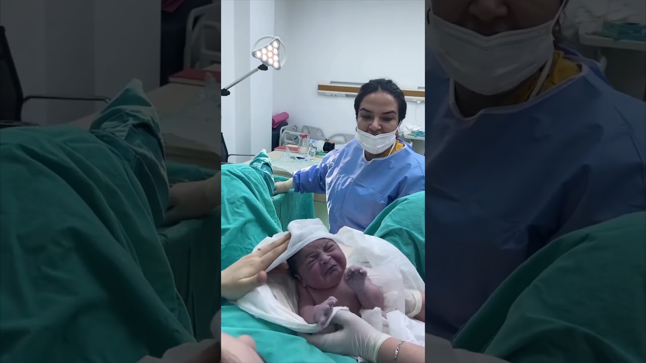 Natural childbirth video -Təbii doğuş - Естественные роды - 6