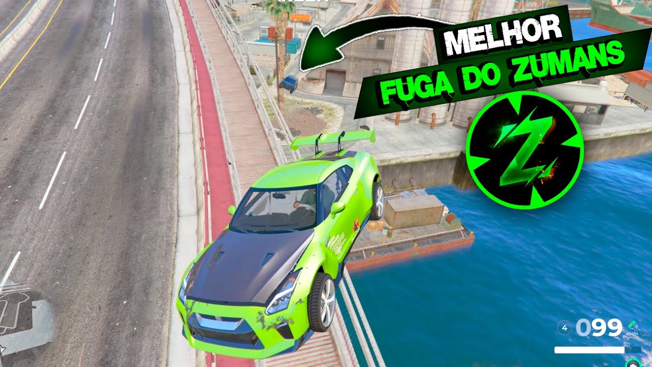 EU DUVIDO QUE VOCE JA VIU ESSA FUGA NOVA QUE O ZUMANS FEZ ! GTA RP ! GTA FIVEM ROLEPLAY