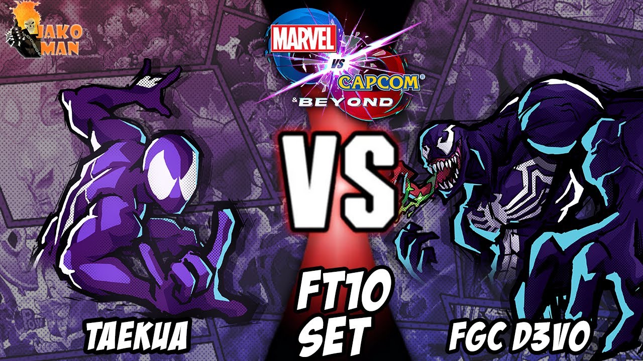 MVCI Beyond FT10 Set - Taekua (Spider-Man/Dormammu) VS FGC D3V0 (Venom/Chris)