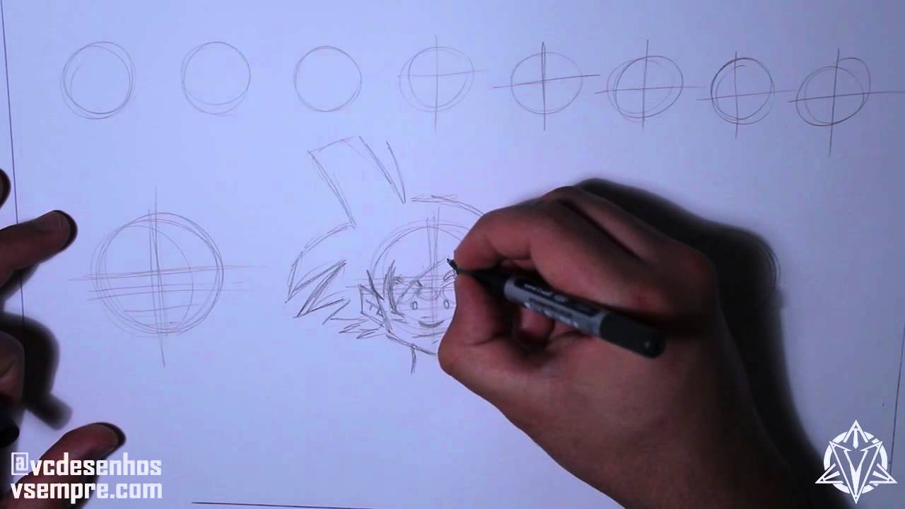 Aula de Desenhos #01 - Treinos e esboços