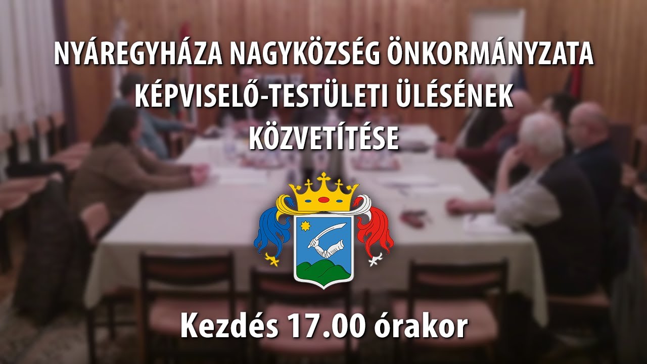 Képviselő-testületi ülés közvetítése