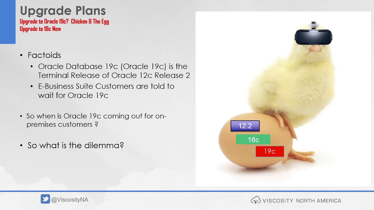 Why you Should Upgrade your Oracle Database to 12cR2 or 18c - Webinar