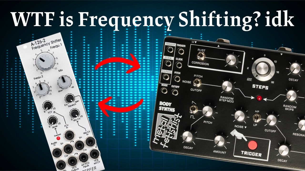 Using the Doepfer Frequency Shifter to process the Metal Fetishist