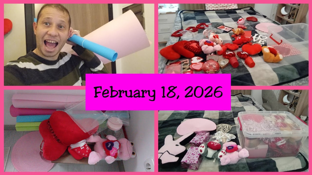 ❤️February 18, 2026 | Taking Down Valentine's Dey Decor / Prep For Spring Season Decor And More