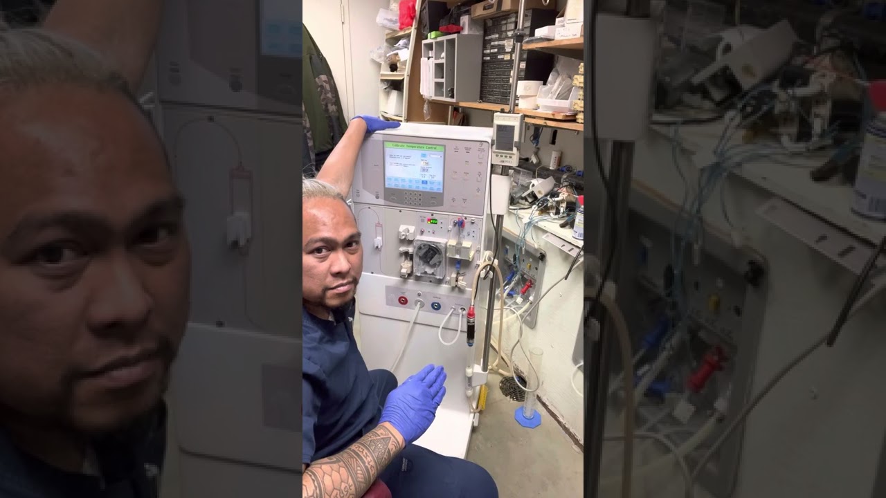 #186 p4) HOW TO CALIBRATE TEMPERATURE ON DIALYSIS MACHINE..