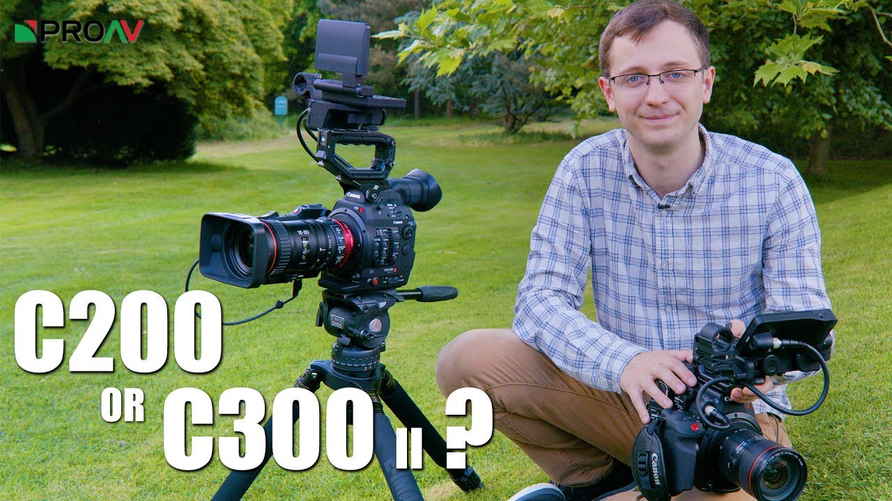 Canon C200 или C300 II — что выбрать?