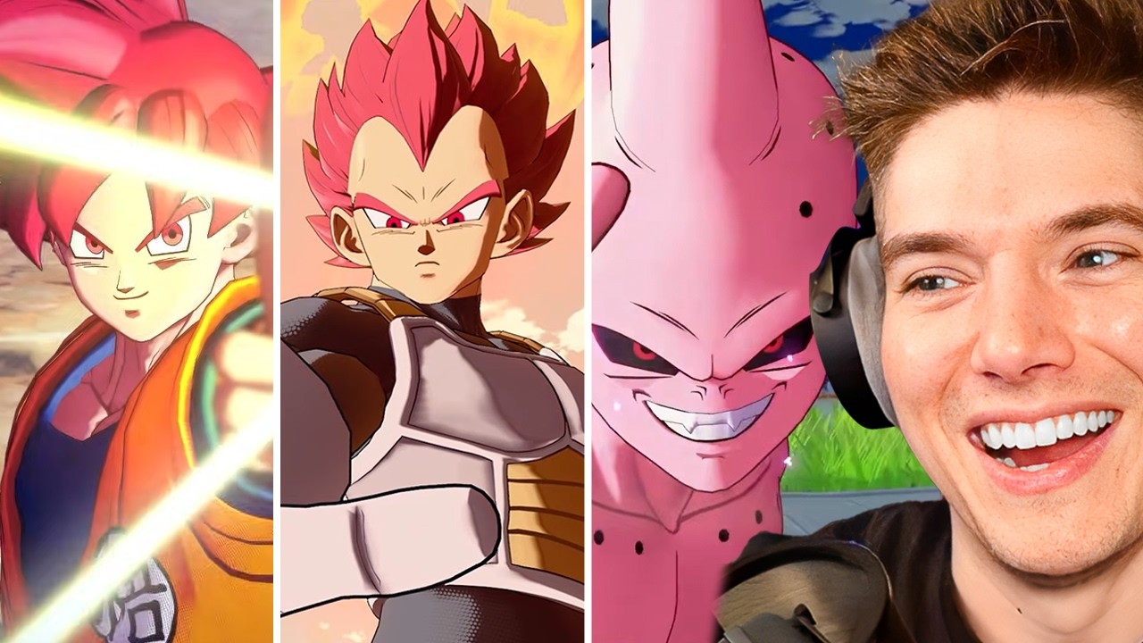 NEW SSG Goku, SSG Vegeta, & Kid Buu REVEAL Reaction!