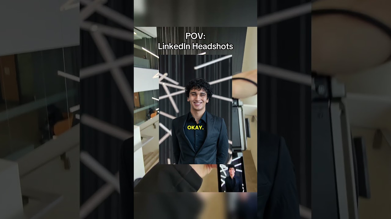 Behind the scenes LinkedIn headshots #portrait #photography #photoshoot #headshot #sonya6700