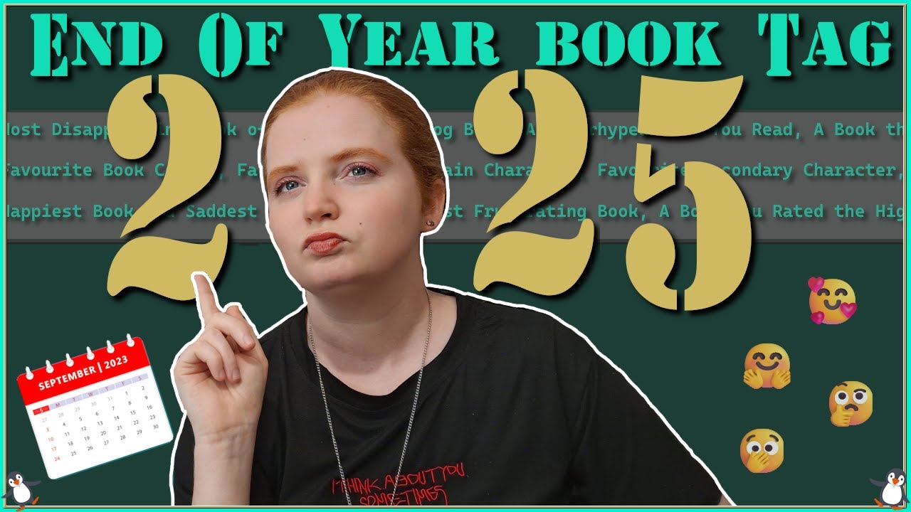 🏷️ End of Year Book Tag for 2025 📚