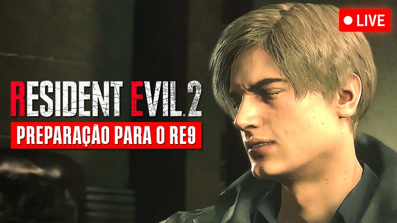 ESSE JOGO É DELICIOSO!🤤 - RESIDENT EVIL 2 Remake (Leon A) - Preparação para o RE9
