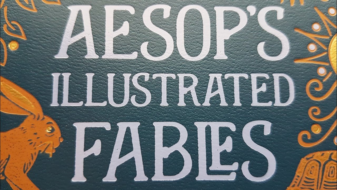Aesop's Illustrated Fables - Barnes and Noble Leatherbound review