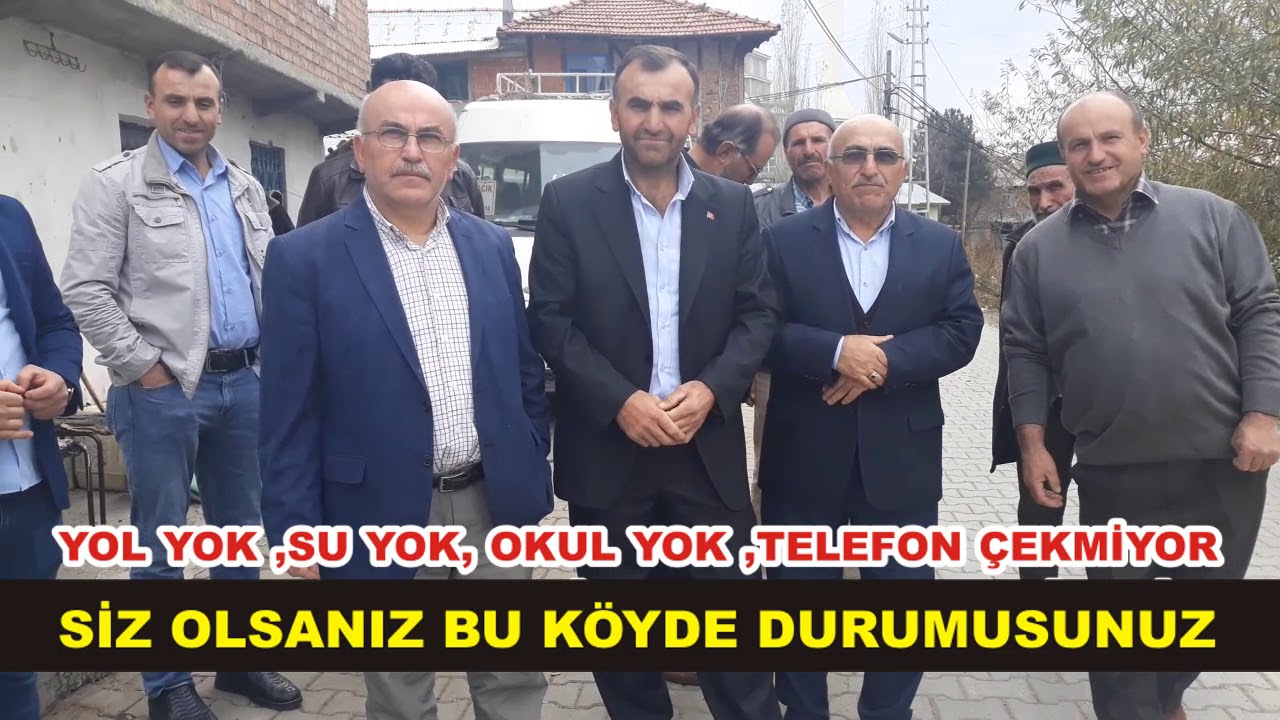 SİZ OLSANIZ BU KÖYDE DURURMUSUNUZ ?
