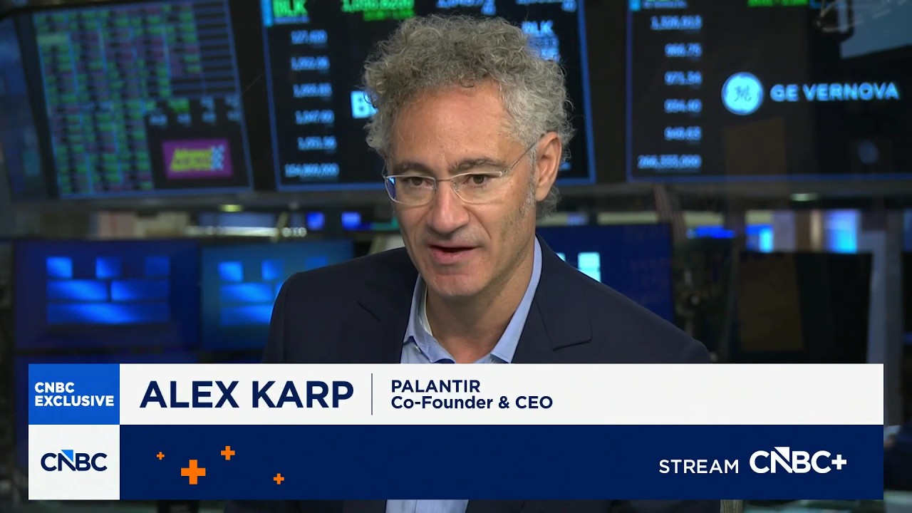 Alex Karp: AI Models Are Stealing Your Data & The AI Safety Truth | CNBC Full Interview