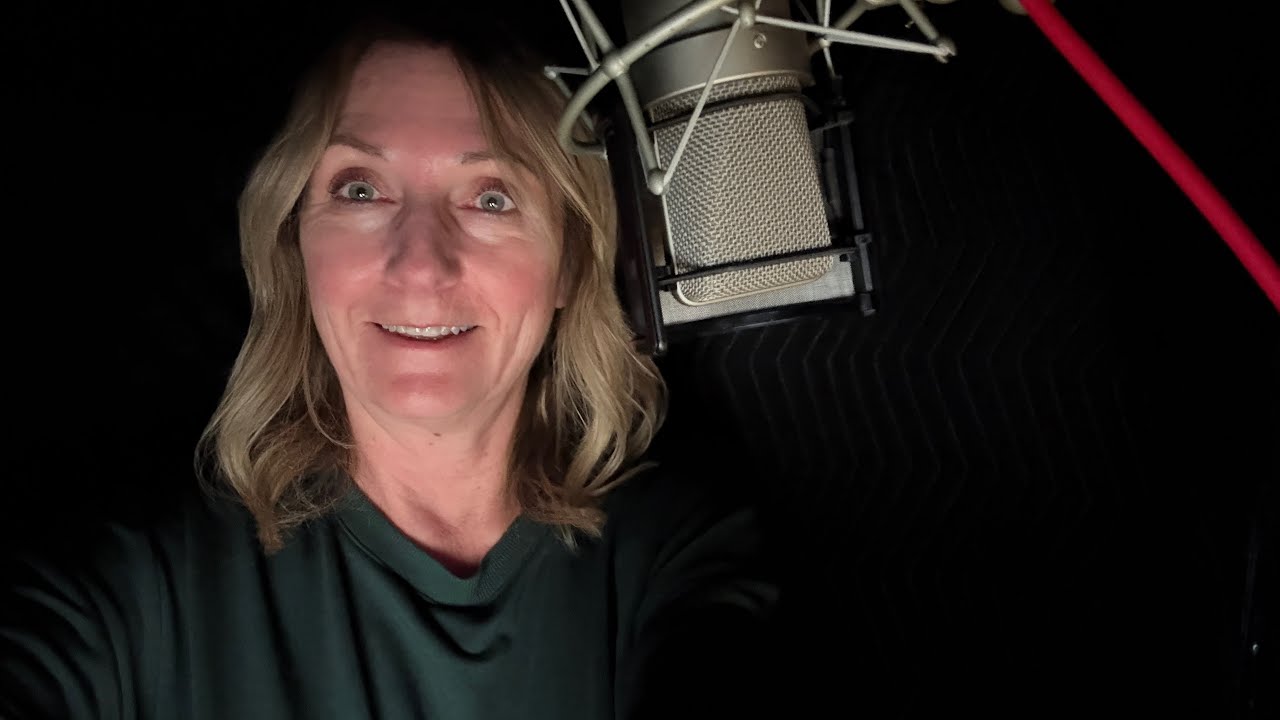 What does a homemade diy voiceover booth look like?