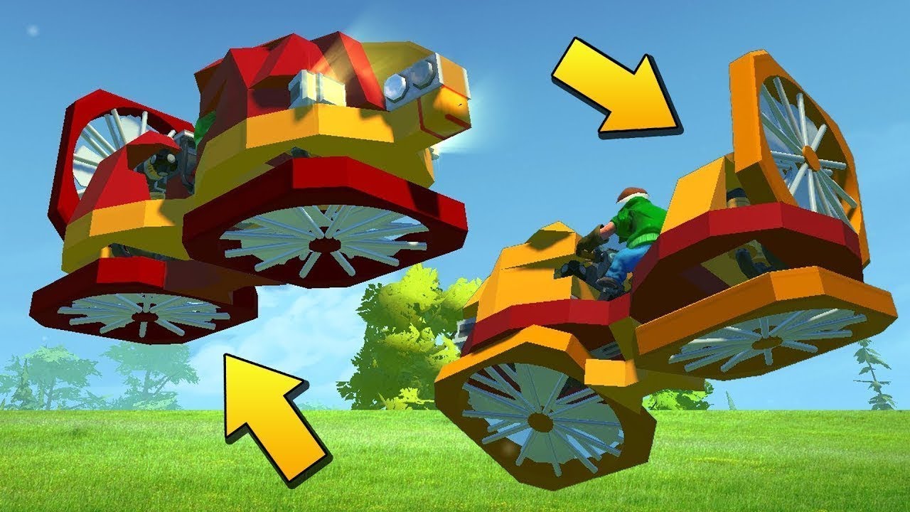🛫 ПОСТРОИЛИ ХОВЕРБАЙКИ С РЕГУЛЯТОРОМ ТЯГИ 🎡 ПОСТРОЙКИ в Scrap Mechanic 🔨 СКРАП МЕХАНИК 🔔