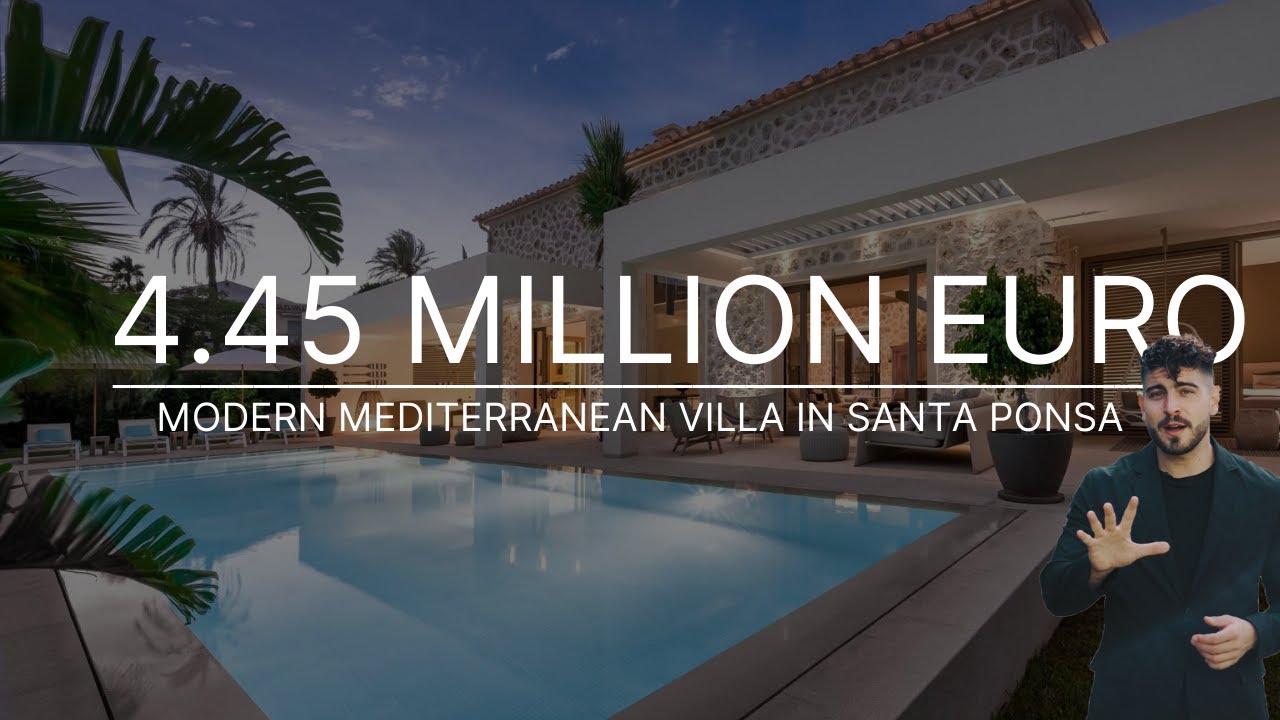 New modern Mediterranean Villa in Santa Ponca, Mallorca - Mallorca Select