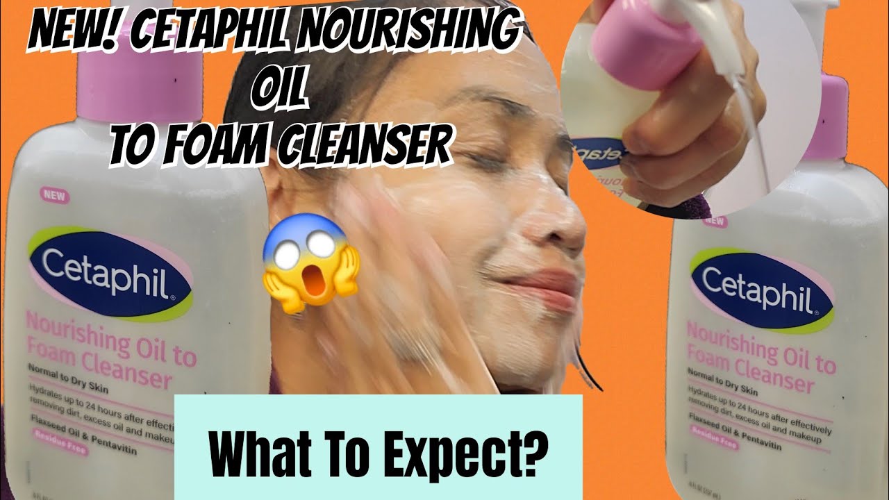 Новое очищающее средство Cetaphil Nourishing Oil to foam Cleanser/#new #cetaphilgentleskincleanser
