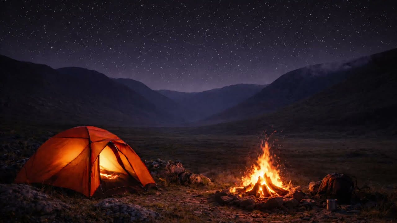 Camping under the Highland stars | Cinematic Scottish Music for Relaxation