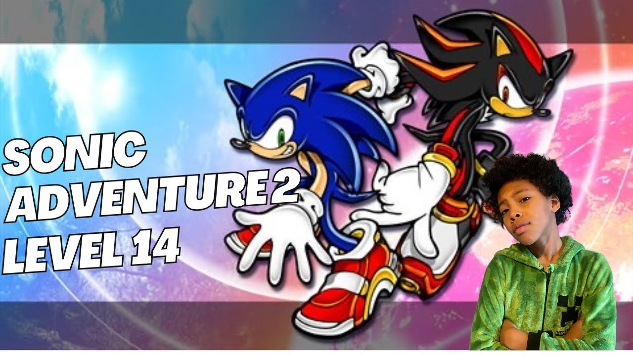 Sonic Adventure 2 level 14 - Master Emerald Shards in Space!?!