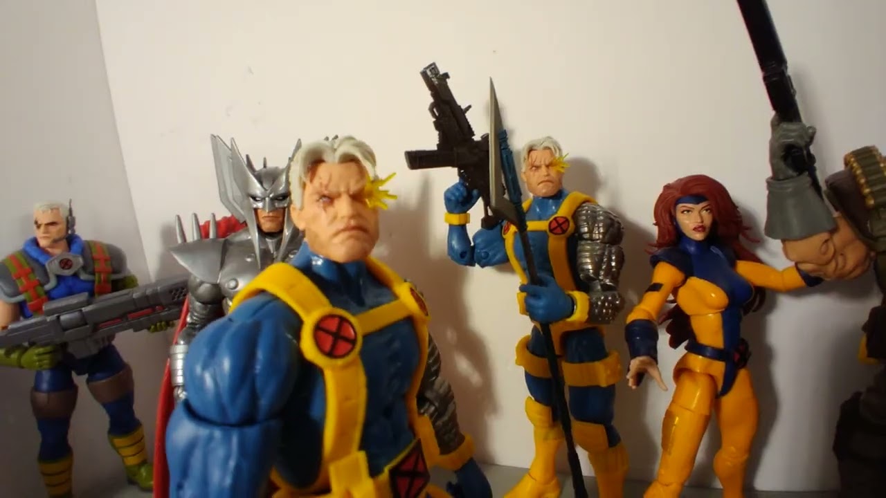ACTION FIGURE OBSESSION Ep. 105! Marvel Legends Cable and Co.! X-Men! Cyclops! Stryfe! Jean Gray!