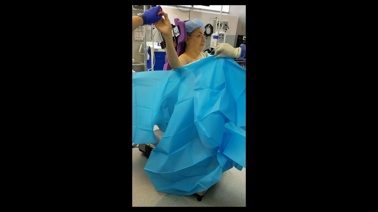 shoulder draping video