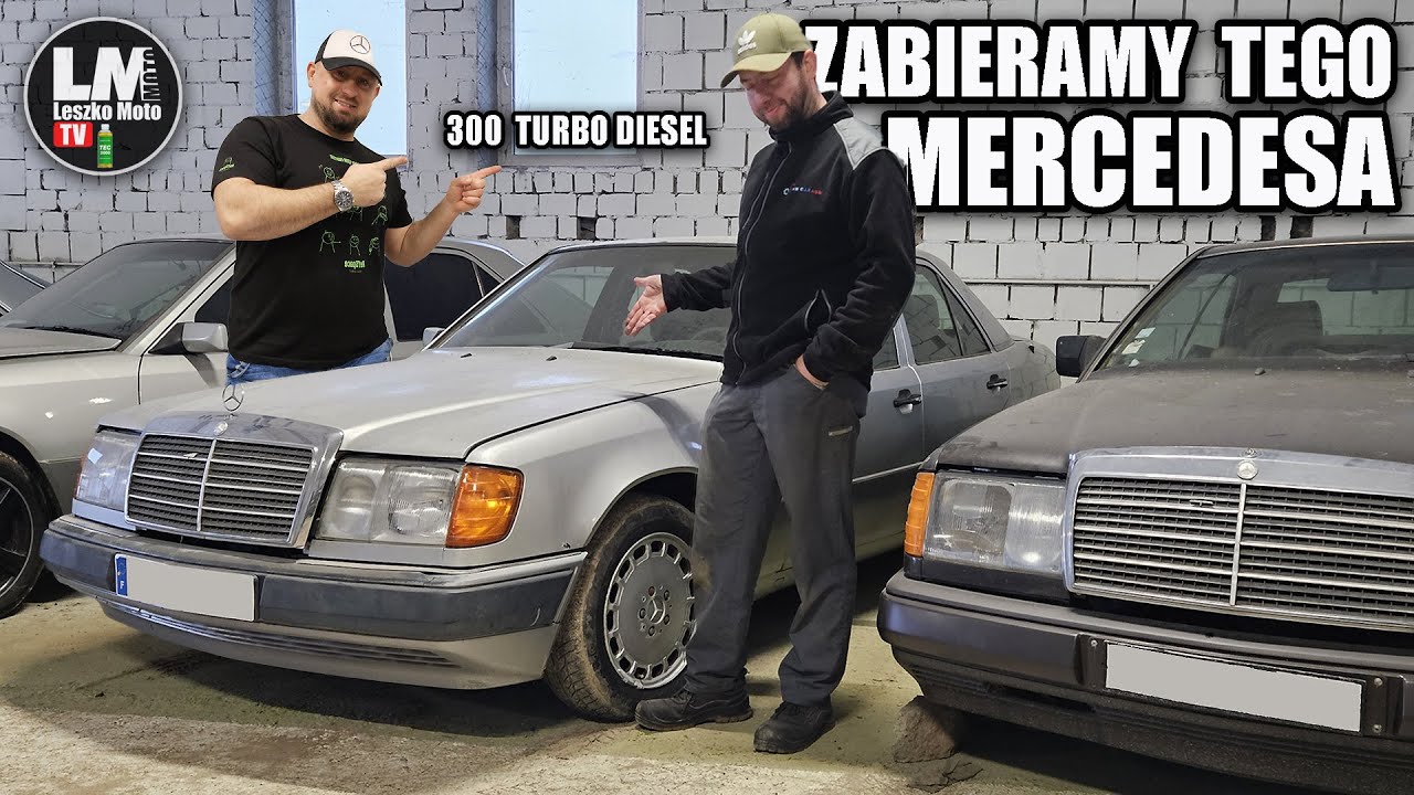 Kupujemy starego Mercedesa W124 na handel !! Zabytkowa okazja z dobrym wyposażeniem !!