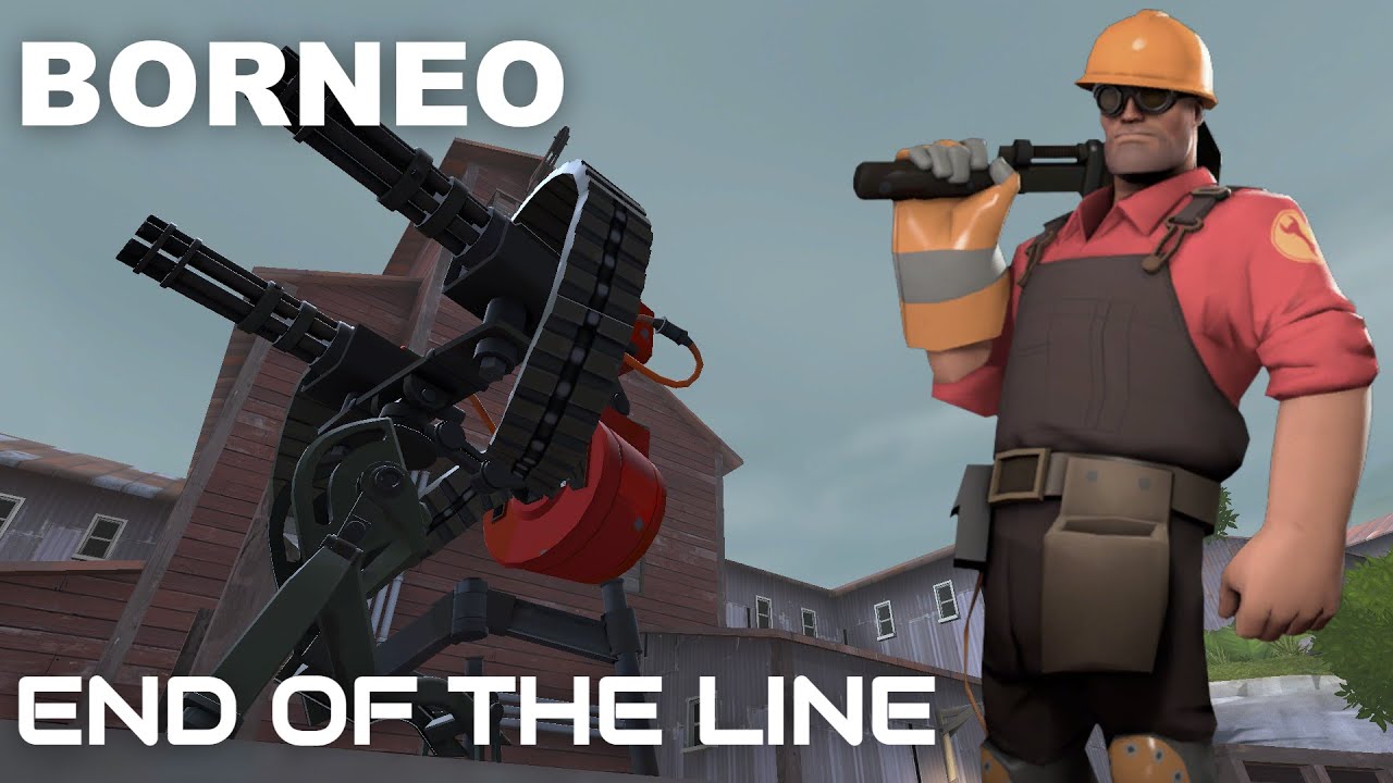 pl_borneo_4bots_v4 - TF2 Community Map Gameplay