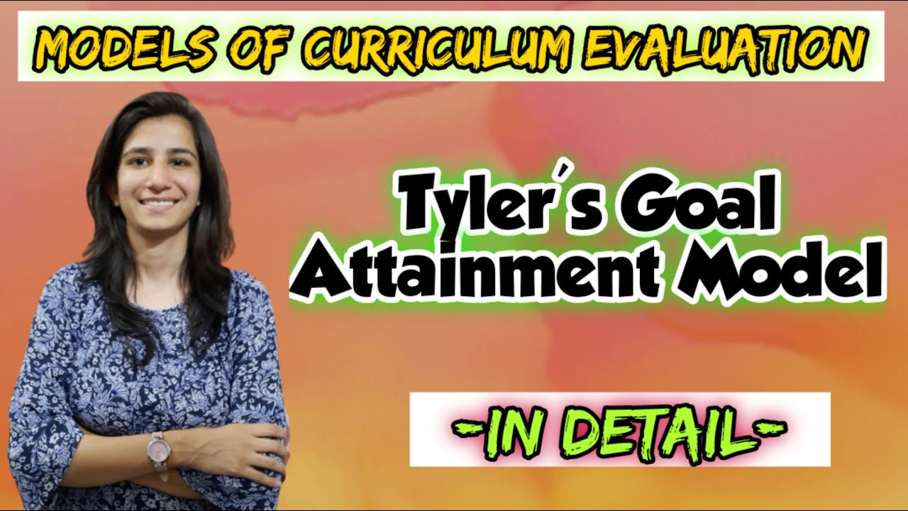 Tyler's Goal Attainment Model | Curriculum Evaluation Models |  B.Ed./M.Ed./UGC NET Education/SET