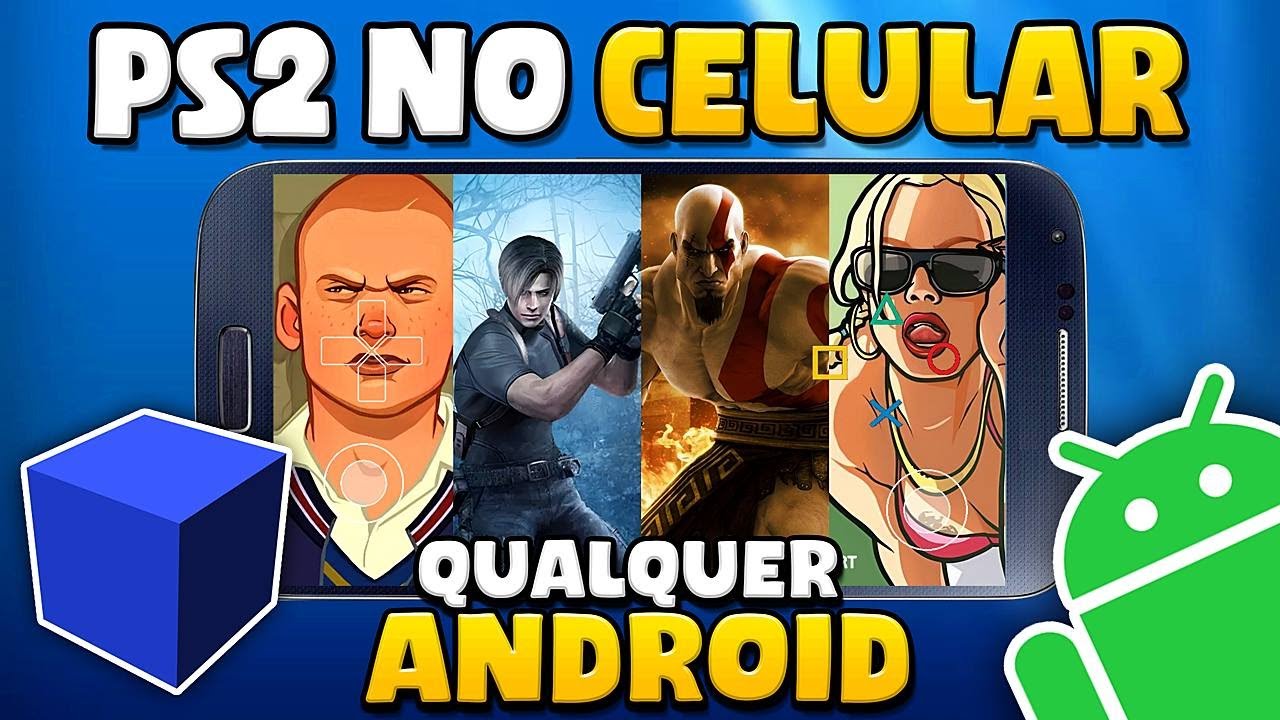 Melhor Emulador de PS2 para Android | Tutorial Completo via Mediafire! AetherSX2 / NetherSx2 ✔️