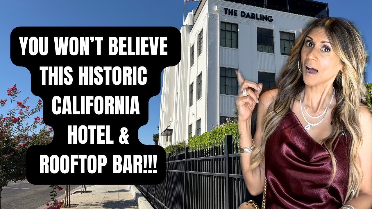 HISTORIC CALIFORNIA HOTEL & RESTAURANT WITH AMAZING ROOFTOP BAR