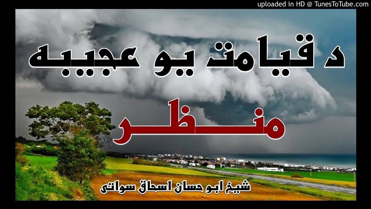 sheikh abu hassaan swati pashto  bayan - د قيامت يو عجيبه منظر