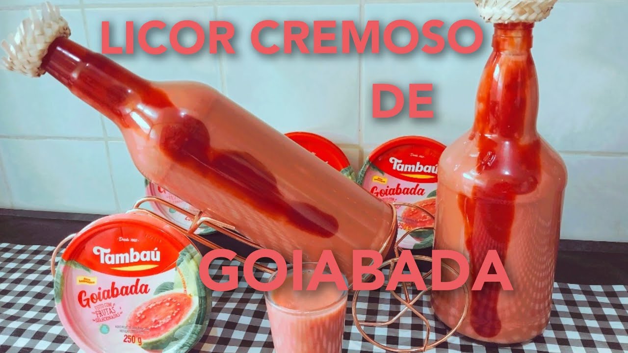 INCRIVELMENTE DELICIOSO! LICOR CREMOSO DE GOIABADA ESSE NOVO SABOR VAI DEIXAR TODOS DE BOCA ABERTA.