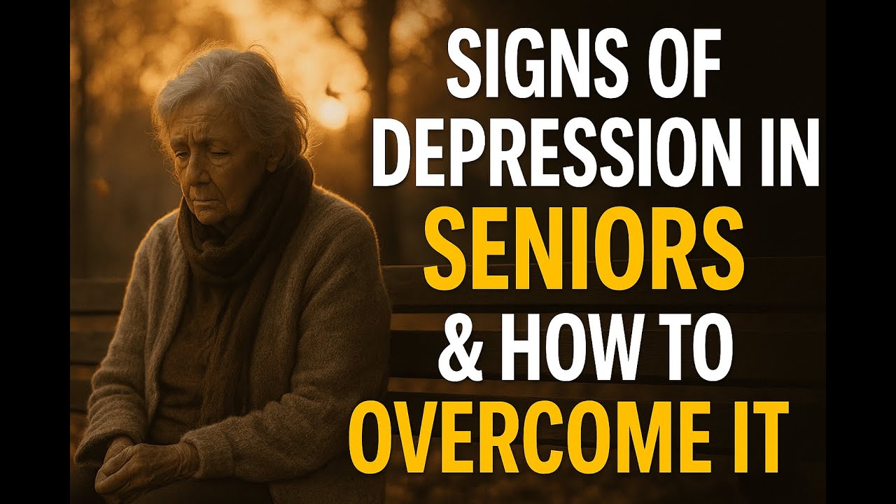 Signs Of Depression In Seniors & How To Overcome It#adviceforelderly #elderlywisdom
