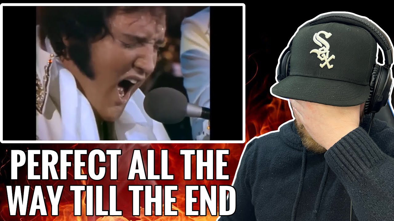 *First Time Hearing* Elvis Presley - Unchained Melody | His Last Performance- This was hard to do..
